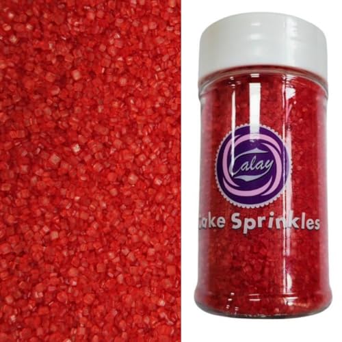 Essbare Kuchen Dekoration Zuckersand Schleifzucker rot 90g 3,17oz Kuchen Brot Eis Dekoration Halloween Weihnachten Valentinstag Geburtstagsfeier Essbare Kuchen Dekoration Zuckersand Schleifzucker rot 90g 3,17oz Kuchen Brot Eis Dekoration Halloween Weihnachten Valentinstag Geburtstagsfeier von Homipooty