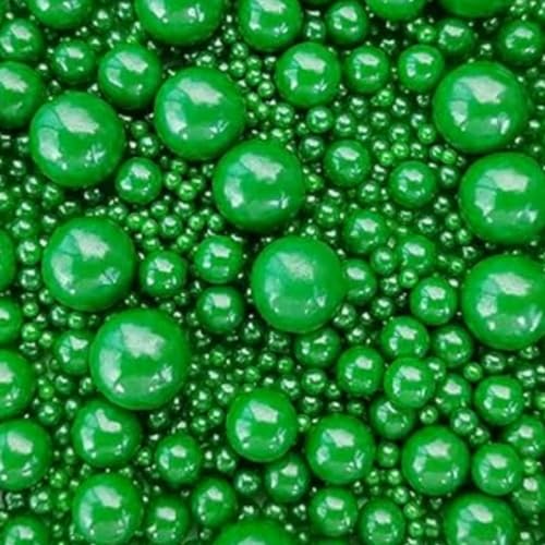 Essbare Süßigkeiten 120G Weihnachtsgrün Perle Süßigkeiten Streuen Geburtstag Hochzeit Halloween Thanksgiving Weihnachtskuchen Cupcake Keks Dim sum Dekorative Süßigkeiten Essbare Süßigkeiten 120G Weihnachtsgrün Perle Süßigkeiten Streuen Geburtstag Hochzeit Halloween Thanksgiving Weihnachtskuchen Cupcake Keks Dim sum Dekorative Süßigkeiten von Homipooty