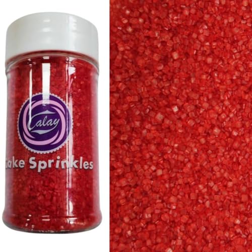 Essbare dekorative Zuckerkuchen rot 90g Cupcakes Brot Donuts Kekse und andere dekorative Zucker Toppings für Halloween Weihnachten Geburtstage und Kuchen Toppings Essbare dekorative Zuckerkuchen rot 90g Cupcakes Brot Donuts Kekse und andere dekorative Zucker Toppings für Halloween Weihnachten Geburtstage und Kuchen Toppings von Homipooty