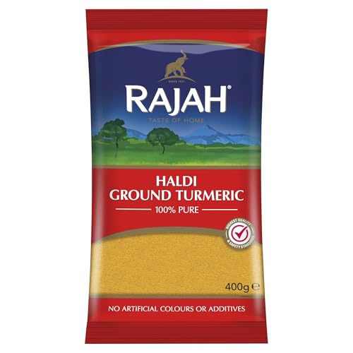 Rajah Haldi (Ground Turmeric) - 400g von Honbeanify