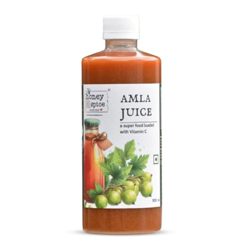 Honey and Spice Amla Juice | 100% Natural and Vegetarian | No Added Preservatives and Additives | 500ml Honey and Spice Amla Juice | 100% Natural and Vegetarian | No Added Preservatives and Additives | 500ml von Honey and Spice