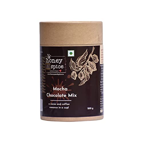 Honey and Spice Mocha Chocolate Mix | Enjoy Hot or Cold | Sourced from The Malabar Region | 200 Gm Honey and Spice Mocha Chocolate Mix | Enjoy Hot or Cold | Sourced from The Malabar Region | 200 Gm von Honey and Spice