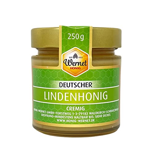 Honig Wernet Traditionsimker im Schwarzwald Deutscher Lindenhonig cremig im 250g Glas von Honig-Wernet GmbH