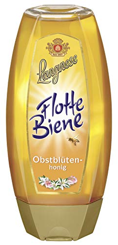 Langnese Flotte Biene Obstblütenhonig mit süßem mildem Geschmack 500g von Honig & Co