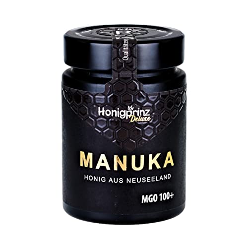 Honigprinz - Manuka Honig MGO 100+, MGO 300+, MGO 400+, zertifiziert aus Neuseeland | Honigprinz Familien – Imkerei (MGO 100+, Einzeln) von Honigprinz