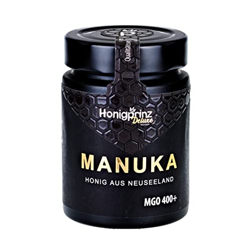 Honigprinz - Manuka Honig MGO 300+, 400+, 250 Gramm zertifiziert aus Neuseeland | Honigprinz Familien – Imkerei (400+) Honigprinz - Manuka Honig MGO 300+, 400+, 250 Gramm zertifiziert aus Neuseeland | Honigprinz Familien – Imkerei (400+) von Honigprinz