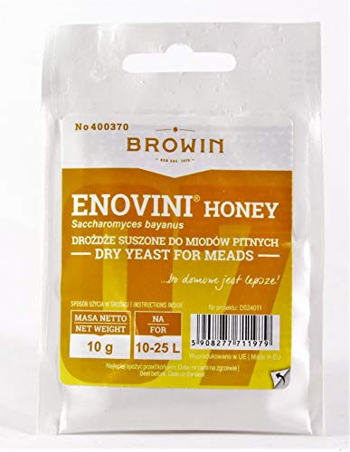 Honigwein Hefe - 10g/25L - Browin - Trocken Methefe - | Metwein | Weinhefe | Hefe Weißwein und Rotwein Naturhefe Honigwein Hefe - 10g/25L - Browin - Trocken Methefe - | Metwein | Weinhefe | Hefe Weißwein und Rotwein Naturhefe von Honigwein Hefe - Alcofermbrew