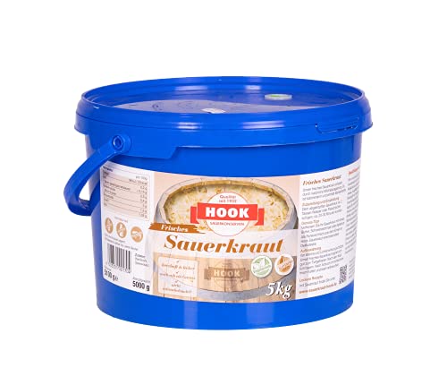 HOOK Sauerkraut frisch im 5 kg Eimer blau von Hook