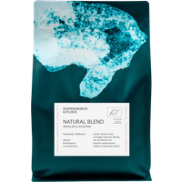 H&P Bio Natural Blend Espresso heller Espresso 1kg (ca. 80 Tassen) / gemahlen für Filter von Hoppenworth & Ploch