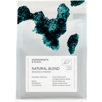 H&P Bio Natural Blend Espresso heller Espresso 250g (ca. 20 Tassen) / ganze Bohne von Hoppenworth & Ploch