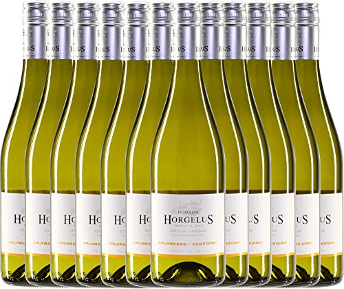 Horgelus Blanc von Domaine Horgelus - Weißwein 12 x 0,75l 2022 VINELLO - 12er - Weinpaket inkl. kostenlosem VINELLO.weinausgießer Horgelus Blanc von Domaine Horgelus - Weißwein 12 x 0,75l 2022 VINELLO - 12er - Weinpaket inkl. kostenlosem VINELLO.weinausgießer von Horgelus