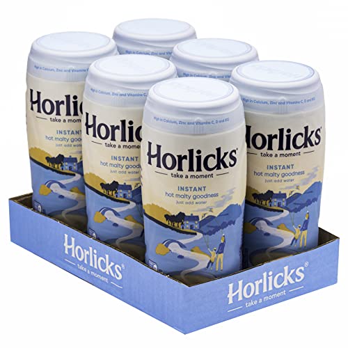 Horlicks Hot Malty Goodness Gläser (Instant, 6 x 500 g) von Horlicks