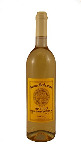 Hornschleifermet Premium in versch. Geschmacksrichtungen 0,75l 750ml Glasflasche Met Honigwein (Apfel) von Frera