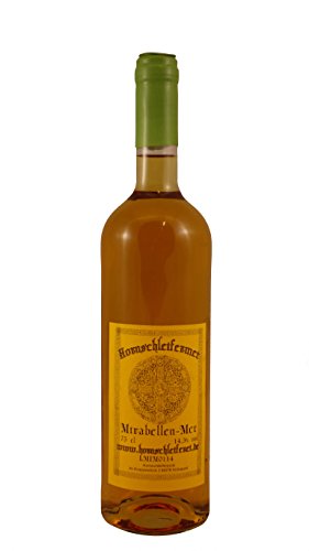 Hornschleifermet Premium in versch. Geschmacksrichtungen 0,75l 750ml Glasflasche Met Honigwein (Mirabelle) von Frera