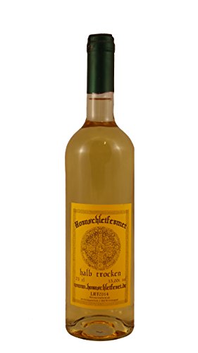 Hornschleifermet Premium in versch. Geschmacksrichtungen 0,75l 750ml Glasflasche Met Honigwein (halb trocken) von Frera