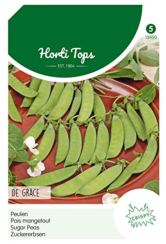 Hortitops 13450 Zuckererbsen De Grace Niedrige (100 g) (Zuckererbsensamen) von Hortitops