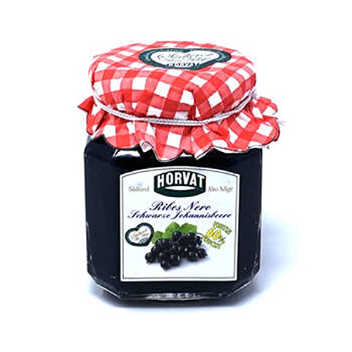 Südtiroler Johannisbeerkonfitüre schwarz 450 gr. Horvat von Horvat Wilhelm