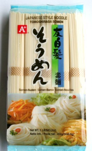 Nudeln nach japanischer Art Tomoshiraga Somen 453 g Nudeln nach japanischer Art Tomoshiraga Somen 453 g von Hosan A+