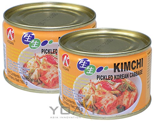 [ 2x 160g ] HOSAN Kimchi koreanisch eingelegter Kohl / KIM CHI / Kimchee von Hosan