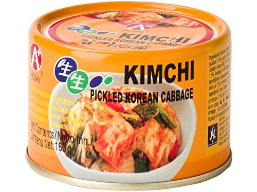 [ 6x 160g ] HOSAN Kimchi koreanisch eingelegter Kohl / KIM CHI / Kimchee von HOSAN