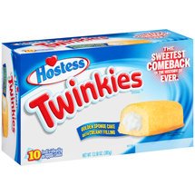Hostess, Twinkies Schwammkuchen, cremegefüllt, 385 ml, 4 Stück Hostess, Twinkies Schwammkuchen, cremegefüllt, 385 ml, 4 Stück von Hostess