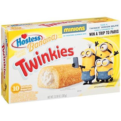 Hostess Banana Twinkies (385g) von Hostess