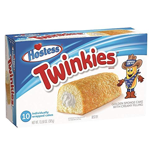 Hostess Twinkies Regular 10 Stück, 2er Pack (2 x 385 g) von Hostess