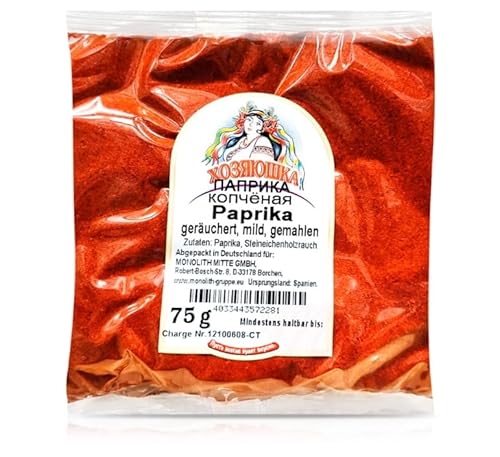 Hosyaushka Paprika geräuchert, mild, gemahlen 75 g Hosyaushka Paprika geräuchert, mild, gemahlen 75 g von Hosyaushka