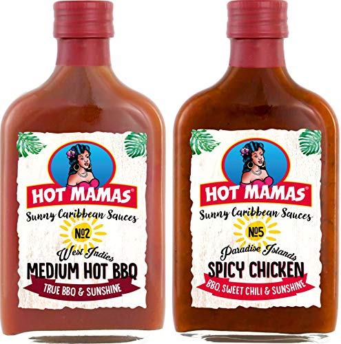 HotMamas Probierpaket (BBQ Saucen No2 + No5) 2 x 195ml von Hotmamas