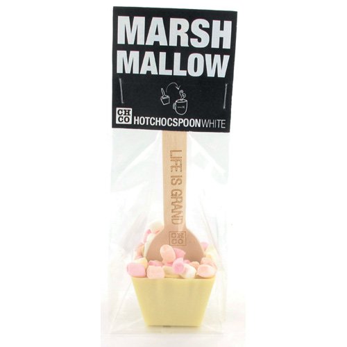 HOTCHOCSPOON Marshmallow Weiss 50 g von Hotchocspoon