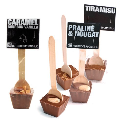 HOTCHOCSPOON Vollmilch Klassiker 3er-Set von Hotchocspoon