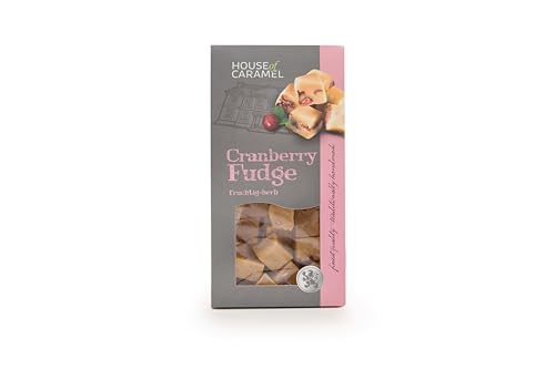 House of Caramel Cranberry Fudge, 120 g von House of Caramel