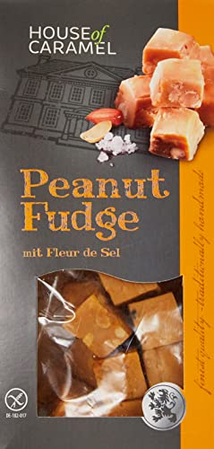 House of Caramel Peanut Fudge mit Fleur de Sel, 120 g von House of Caramel