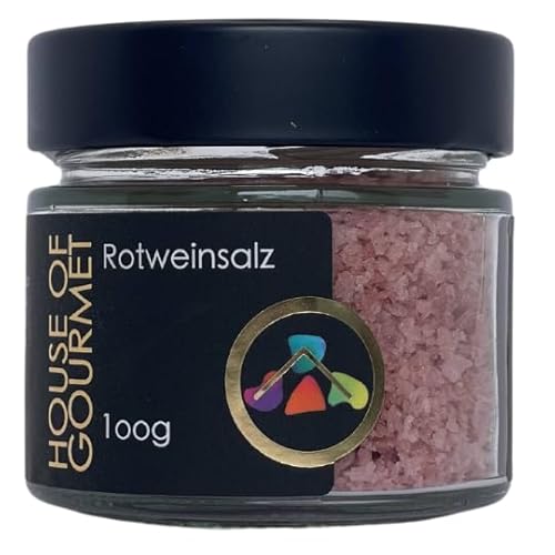 House of Gourmet - Rotweinsalz - 100g - Gourmet Salz von House of Gourmet