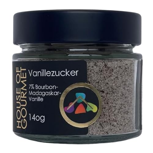 House of Gourmet - Vanillezucker mit 7% echter Bourbon Madagaskar Vanille - 140g House of Gourmet - Vanillezucker mit 7% echter Bourbon Madagaskar Vanille - 140g von House of Gourmet