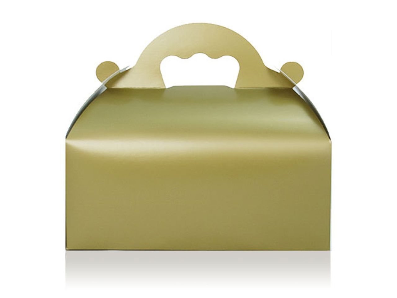 Kuchenbox mit Tragegriff 10x18cm gold Kuchenbox mit Tragegriff 10x18cm gold von House of Marie
