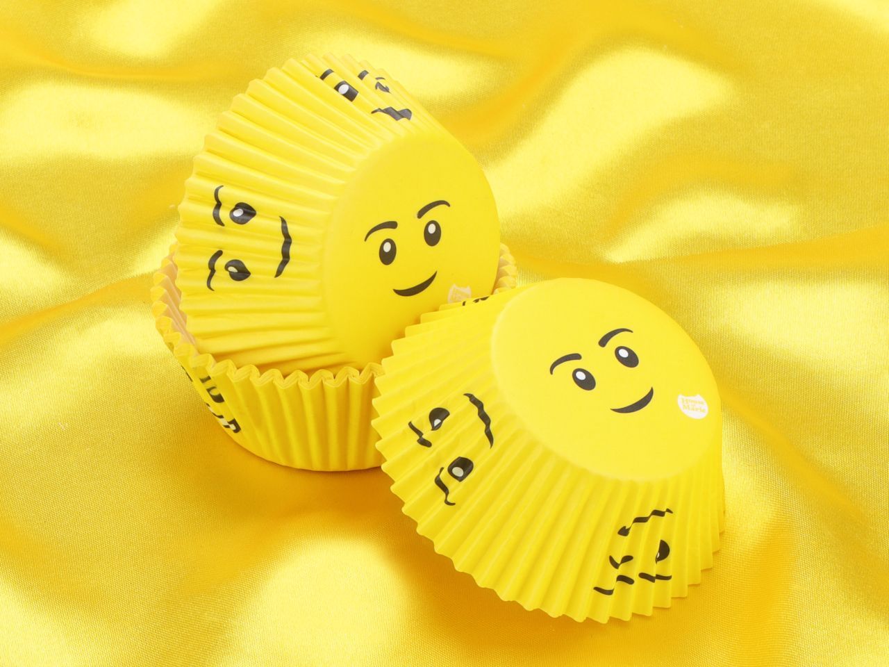 Muffinförmchen Yellow smile 50 Stück von House of Marie