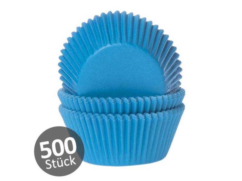Muffinförmchen blau 500 Stück von House of Marie