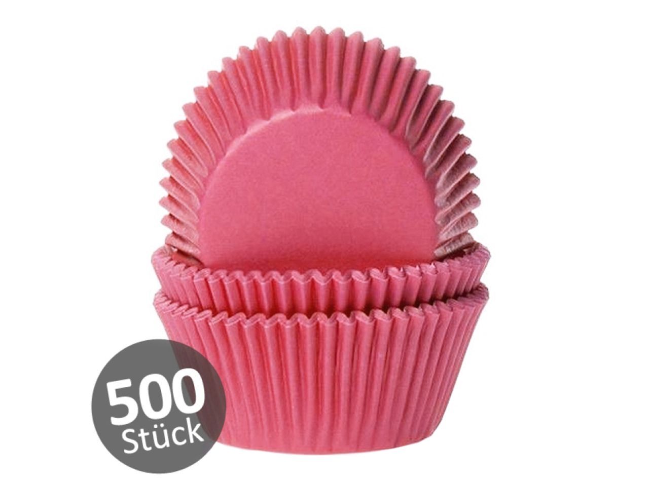 Muffinförmchen pink 500 Stück von House of Marie