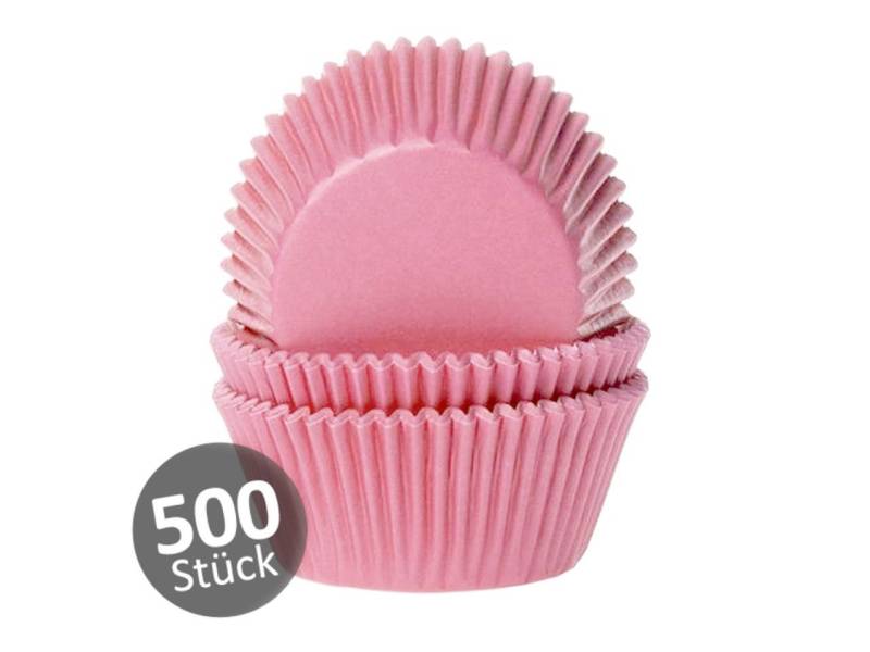 Muffinförmchen rosa 500 Stück von House of Marie