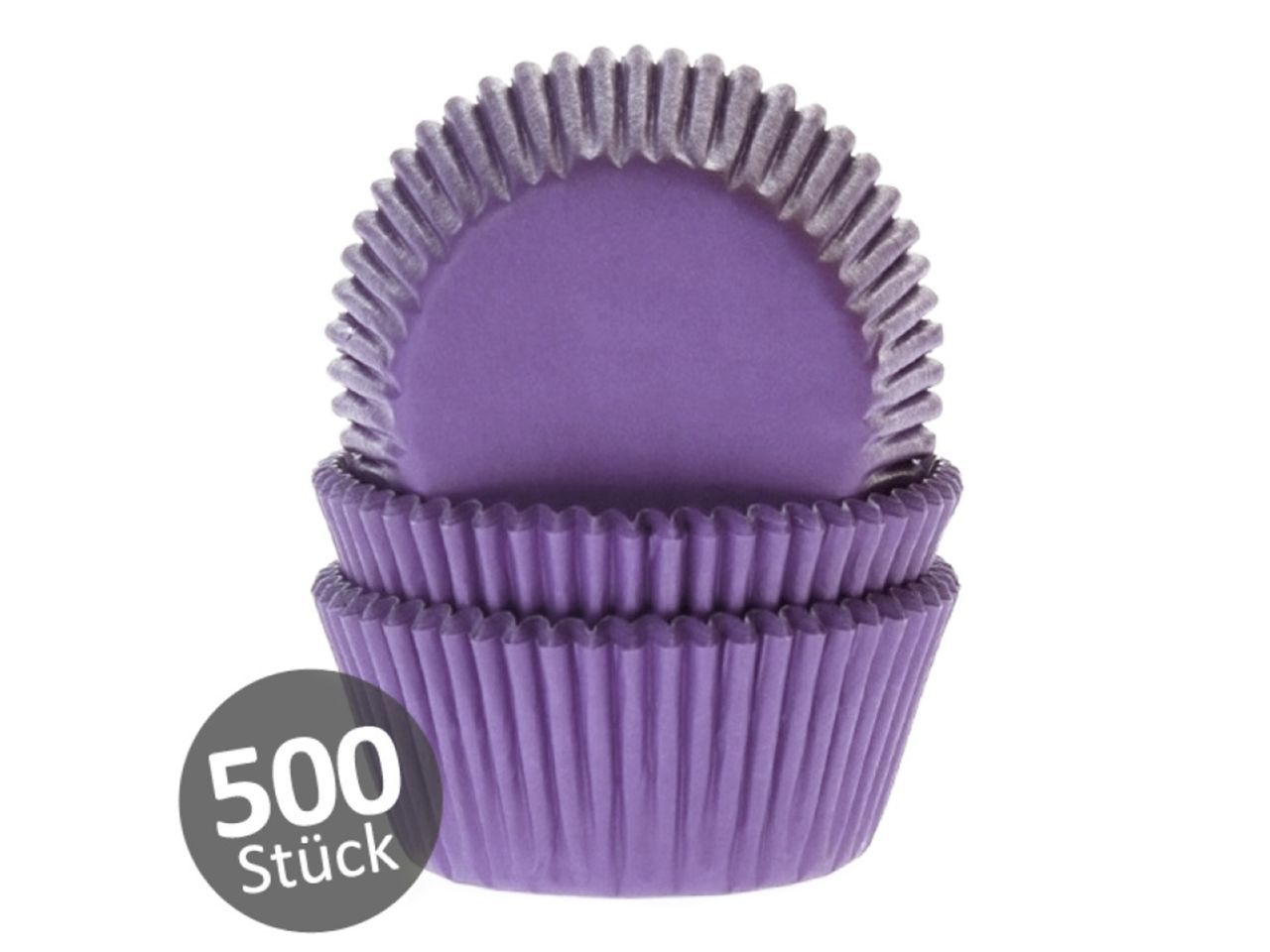 Muffinförmchen violett 500 Stück von House of Marie
