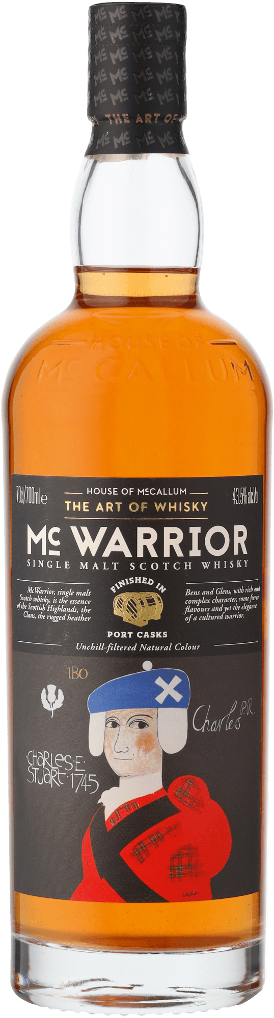 McWarrior Port Cask Finish Single Malt Scotch Whisky McWarrior Port Cask Finish Single Malt Scotch Whisky