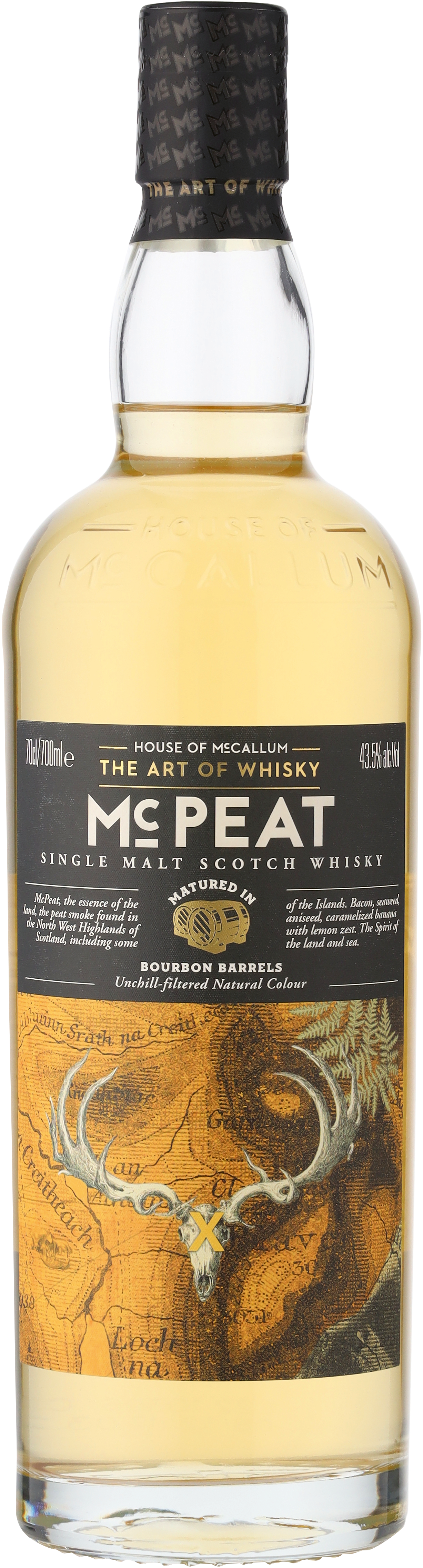 McPeat Bourbon Cask Matured Single Malt Scotch Whisky