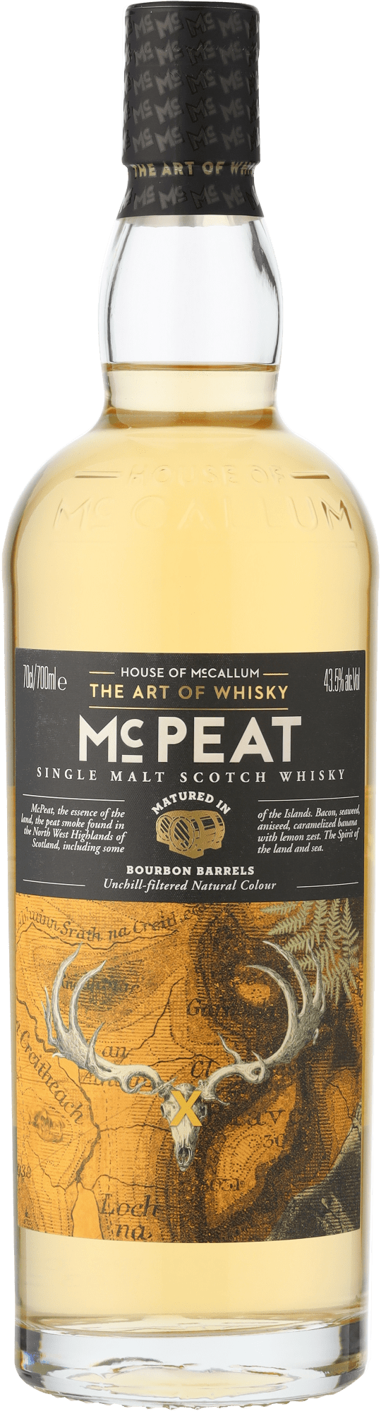 McPeat Bourbon Cask Matured Single Malt Scotch Whisky McPeat Bourbon Cask Matured Single Malt Scotch Whisky