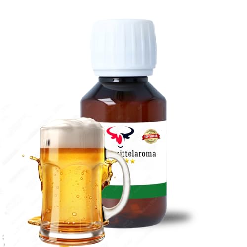 Bier Konzentrat Drops hochkonzentriertes Aroma Lebensmittelaroma Intensives Aroma zum Backen in Lebensmitteln & Getränken, für Diffuser Vernebler Nebelmaschinen Wassersprudler uvm. (100 ml) von House of Vape