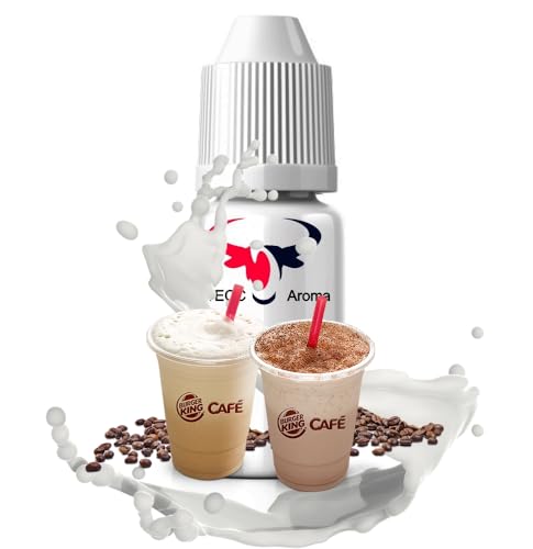 Eiskaffee Lebensmittelaroma Intensives Aroma zum Backen in Lebensmitteln & Getränken, für Diffuser Vernebler Nebelmaschinen Wassersprudler uvm. Konzentrat Drops hochkonzentriertes Aroma (100 ml) von House of Vape