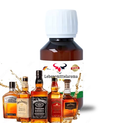 Whiskey Konzentrat-Drops | hochkonzentriertes Aroma ohne Zucker | für Wassersprudler | Fertiggetränk | kalorienarm | Lebensmittel, Kochen, Backen, Hobby, Raumerfrischung uvm. (100 ml) von House of Vape
