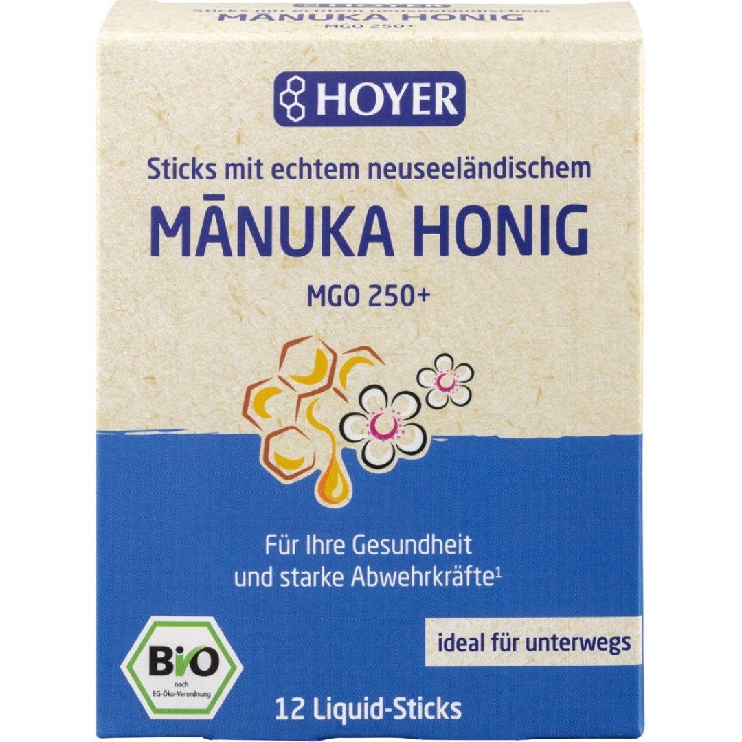 Bio Manukahonig Sticks Bio Manukahonig Sticks von Hoyer