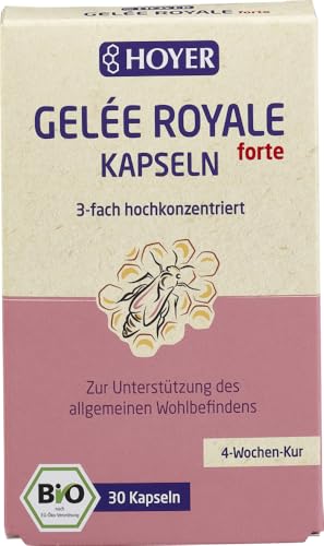 Gelée Royale Kapseln forte 18 x 12.20 gr Gelée Royale Kapseln forte 18 x 12.20 gr von Hoyer