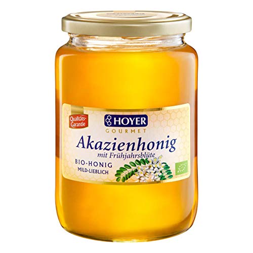 Hoyer Bio Akazienhonig mit Frühjahrsblüte (1 x 1 kg) von Hoyer